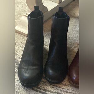 LOFT Classic Black Ankle Boots